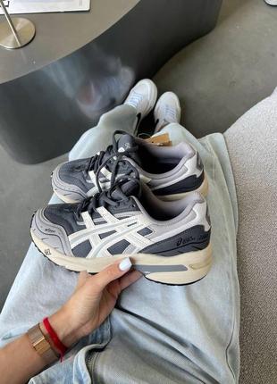 Жіночі та чоловічі кросівки asics gel 1090 grey premium