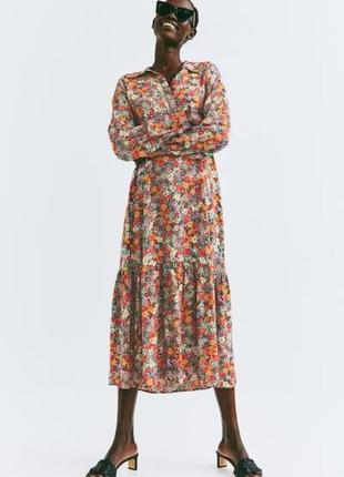 Платье платье миди h&m