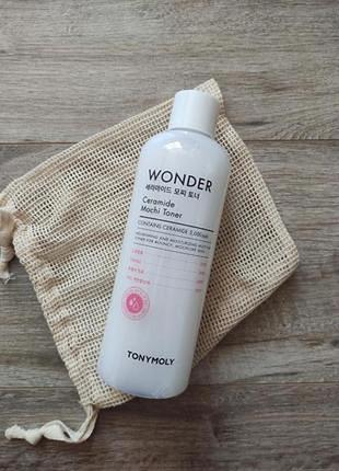 Тонер для обличчя з керамідами tony moly wonder ceramide mocchi toner на розлив