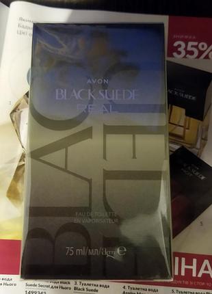 Туалетная вода для мужчин black suede real