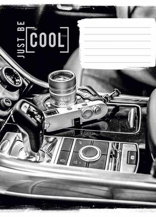 Зошит учнівський just be cool 024-3383l-4 в лінійку 24 nia-mart