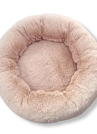 Лежак 65см для котів, собак бежевый