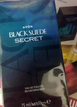Туалетная вода для мужчин black suede secret