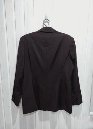 Винтажный женский пиджак блейзер escada ermenegildo zegna2 фото