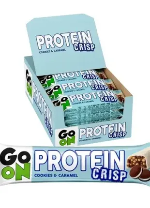 Go on crisp protein bar протеїновий батончик без цукру протеїн