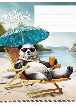 Тетрадь ученическая cool vacation 018-3318l-2 в линию 18 nia-mart