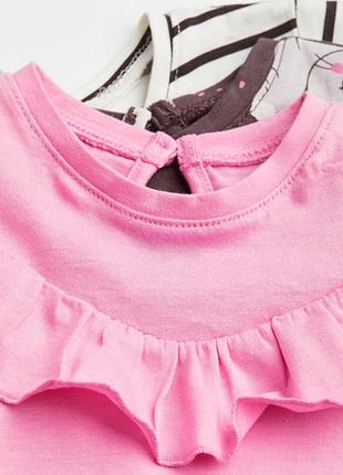 H&m лонгсліви для дівчаток бавовняні 2