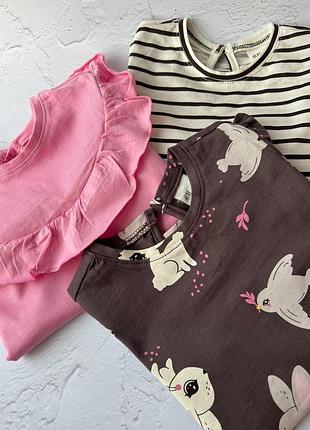 H&m лонгсліви для дівчаток бавовняні 4