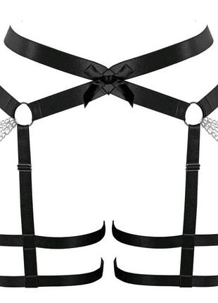 Портупея гартер з ланцюжками