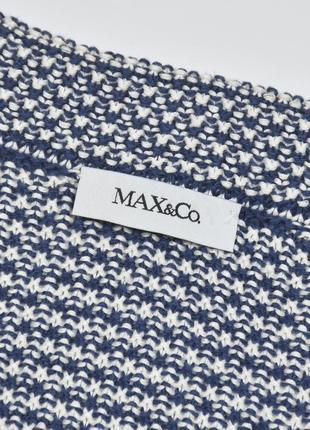 Жакет max&co max mara размер s m // лен хлопок полоска без подкладки пиджак7 фото