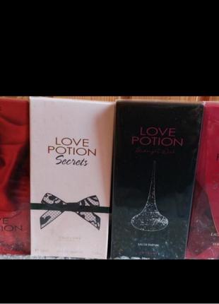 Парфюмированная вода love potion на выбор