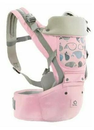 Эргорюкзак хипсит aebao (розовый)