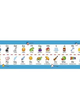 Картонная закладка-шпаргалка английский алфавит 147921 для учеников 1-2 лучшая цена на pokuponline