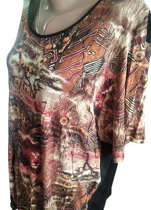 Женская футболка батал