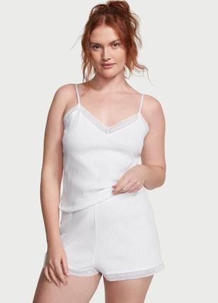 Пижама для женщин cami shorts set victoria’s secret
