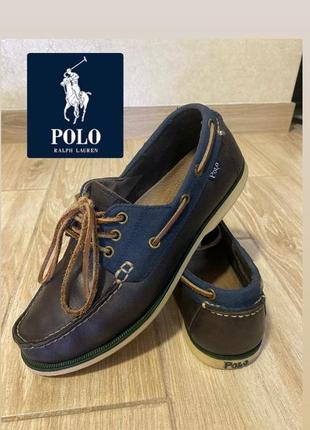Шкіряні топсайдери Marc O polo Card ROQUEt (41) 26,5см