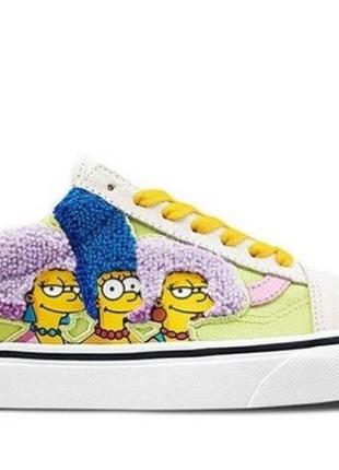 Кеди vans x the simpsons old skool