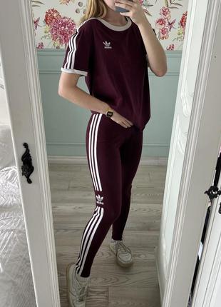 Костюм лосини футболка adidas