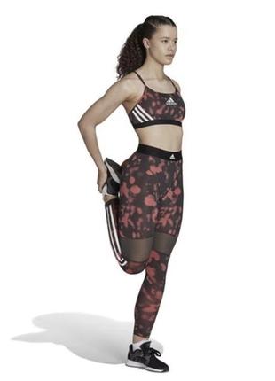 Комплект набір легінси лосини топ  adidas Wars hyperglam printed 7/8 leggings