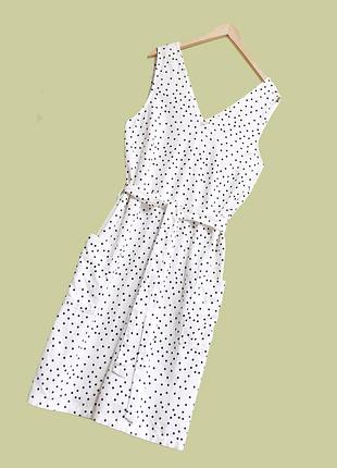 Льняное платье papaya