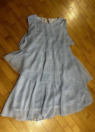 Платье платье нежно голубое