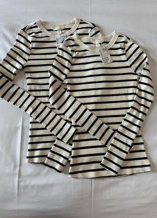 Пуловер рубчик h&m
