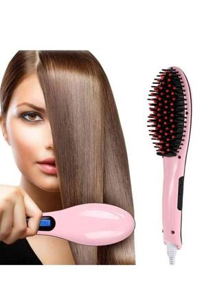 Электрическая расческа-выпрямитель fast hair straightener2 фото