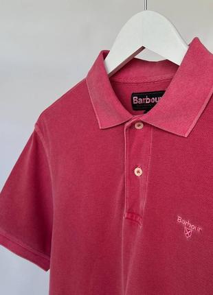 Barbour garment dyed washed fuscia cotton👍🏼