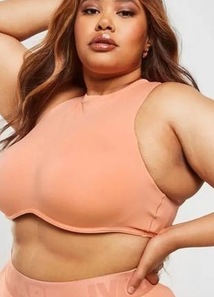 Спортивный кроп топ adidas оригинал plus size большой размер