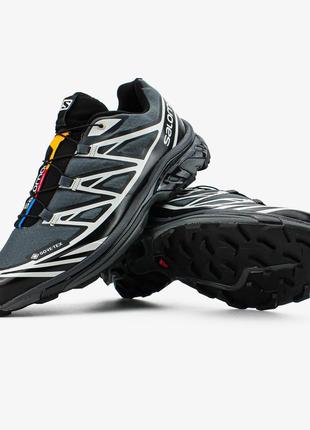 Salomon xt-6 gtx 'black silver' 5