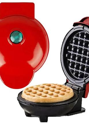 Вафельница мини для бельгийских вафель mini waffle maker top shop ua_