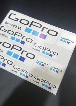 Наклейки телефон комп'ютер планшет gopro go pro гоу про гоупро гопро відеокамеру мотоцикл скутер автоавтомобіль