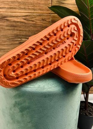 Shoozy тапочки шльопки жіночі , оранжеві shop shop4 фото