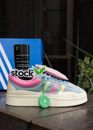 Кроссовки adidas campus x bad bunny moon pink4 фото