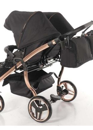 Универсальная коляска для двойни tako junama individual duo 03