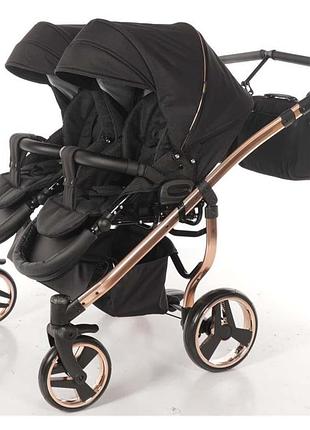 Универсальная коляска для двойни tako junama individual duo 03