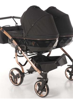 Универсальная коляска для двойни tako junama individual duo 03