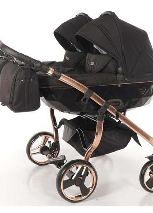 Универсальная коляска для двойни tako junama individual duo 03