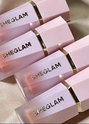 Рідкі матові румʼяна sheglam color bloom liquid blush float on