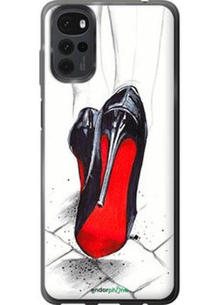 Чохол на motorola g22 devil wears louboutin "2834u-2681-10746"