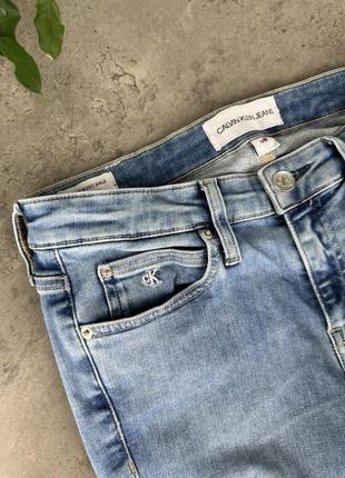 Джинси calvin klein світло синього кольору3 фото