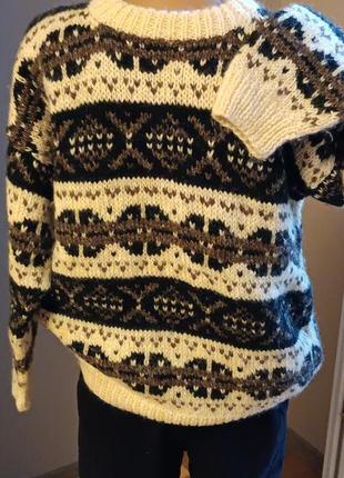 Теплий светр 100% вовна англія/шотландія