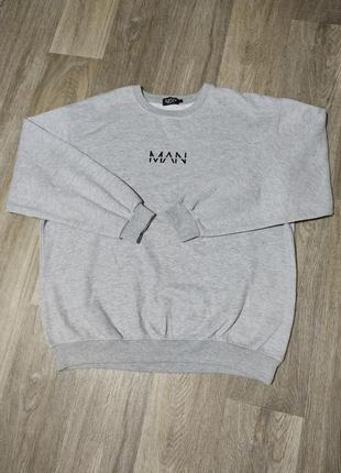 Мужской свитшот / кофта / свитер / мужская одежда / boohoo
