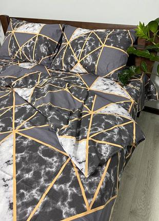 Комплект постільної білизни бязь-люкс, стандартні розміри+індивідуальний пошив