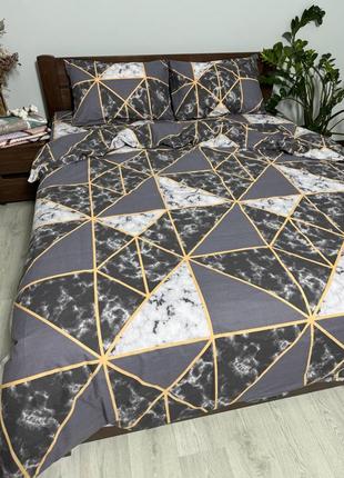 Комплект постільної білизни бязь-люкс, стандартні розміри+індивідуальний пошив