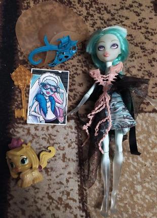 Кукла monster high вандала дублонс из серии населенный призраками2 фото