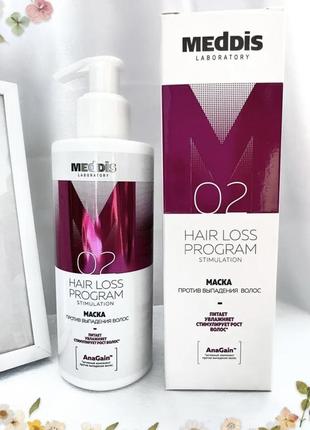 Маска проти випадіння волосся meddis hair loss program stimulation mask