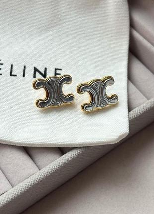 Сережки celine