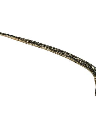 Змія дерев'яна чорна (50 см)