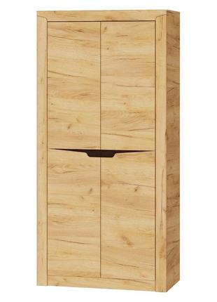 Шкаф двухдверный 1000 либерти, дуб крафт золотой